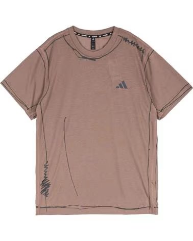 ADIDAS CAMISETA DE MANGA CORTA KQ7839 EN MARRON PARA HOMBRE