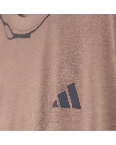 ADIDAS CAMISETA DE MANGA CORTA KQ7839 EN MARRON PARA HOMBRE