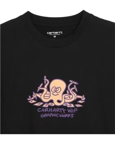 CARHARTT WIP T-SHIRT I036219-89XX ESTAMPADA