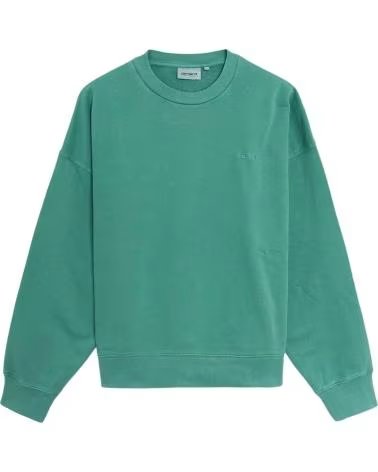 CARHARTT WIP SWEATSHIRT I035436-3ICGD VERDE UNISEX