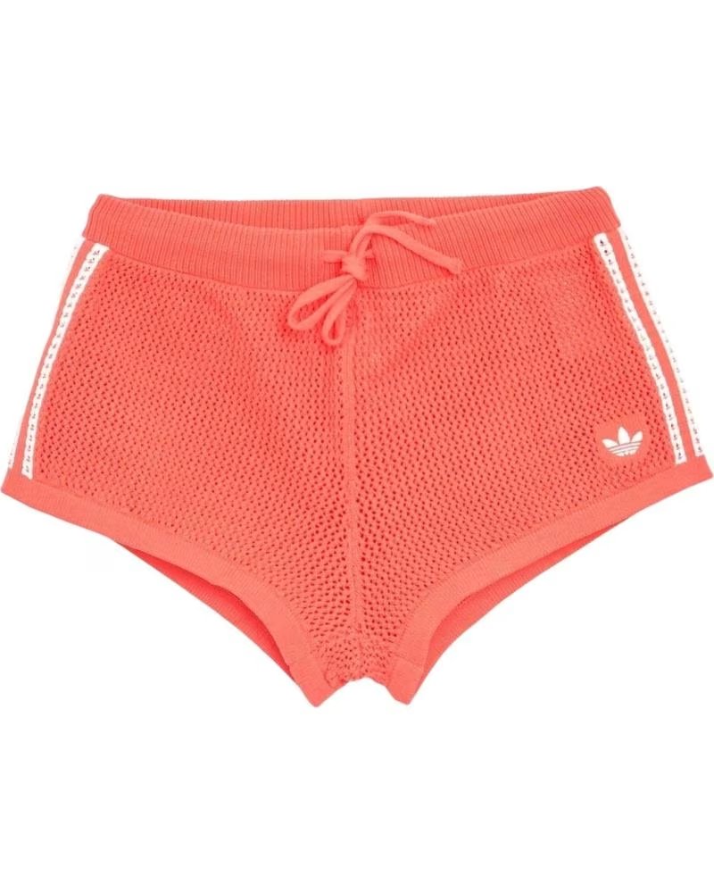 ADIDAS PANTALON CORTO KC6479 EN ROJO PARA MUJER