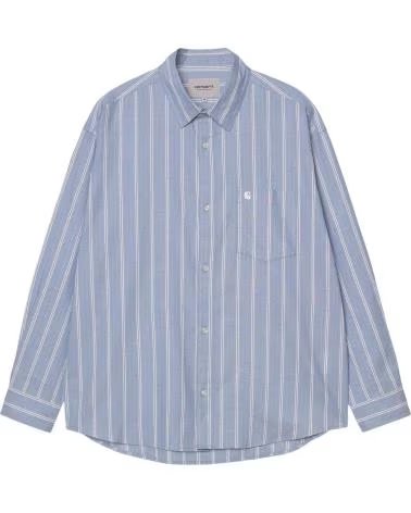 CARHARTT WIP CAMISA I036201-3ODXX A RAYAS AZUL UNISEX