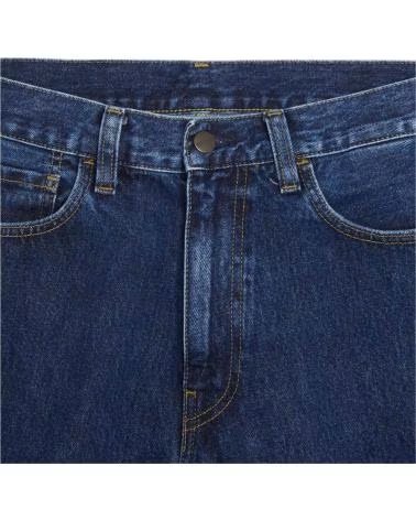 CARHARTT WIP PANTALON CORTO I036587-0106 EN AZUL PARA HOMBRE