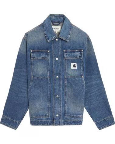 CARHARTT WIP GIACCA I036316-01B7 DENIM BLU