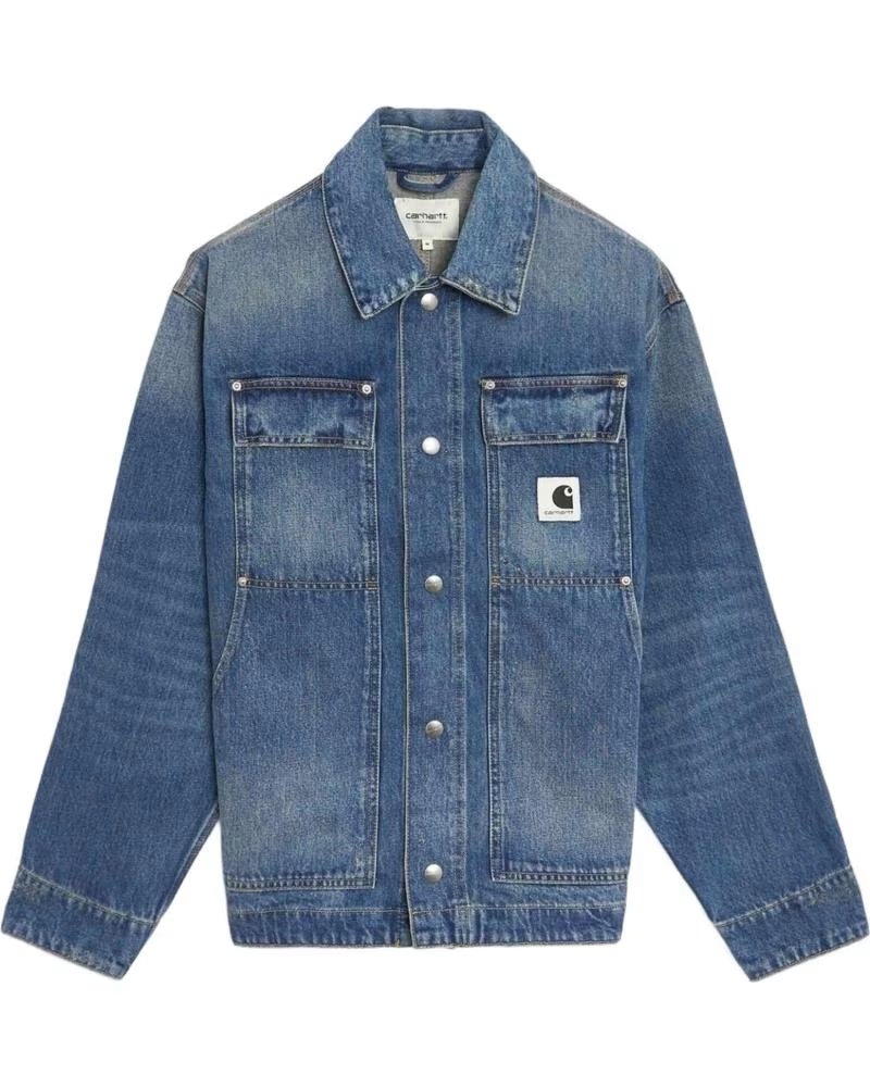 CARHARTT WIP GIACCA I036316-01B7 DENIM BLU