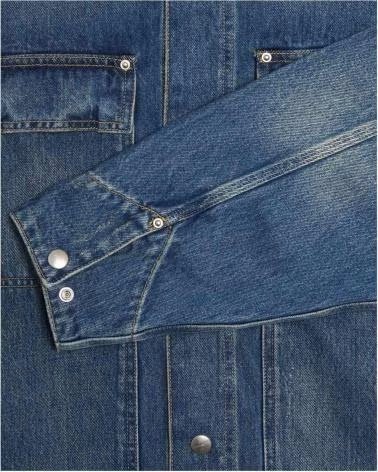 CARHARTT WIP GIACCA I036316-01B7 DENIM BLU