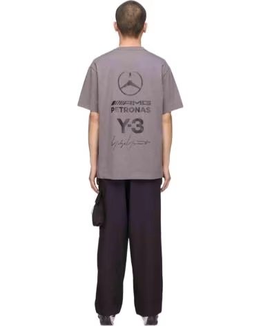 ADIDAS CAMISETA Y-3 MERCEDES-AMG PETRONAS KS4838 GRIS