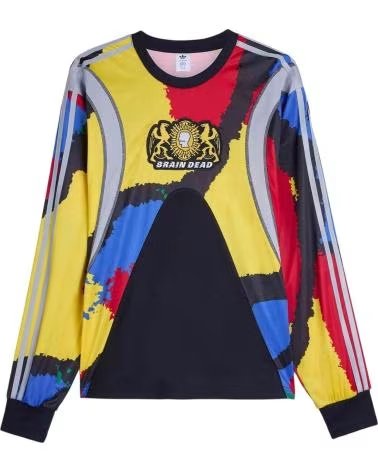 ADIDAS MAGLIA A MANICHE LUNGHE JY7958 MULTICOLORE