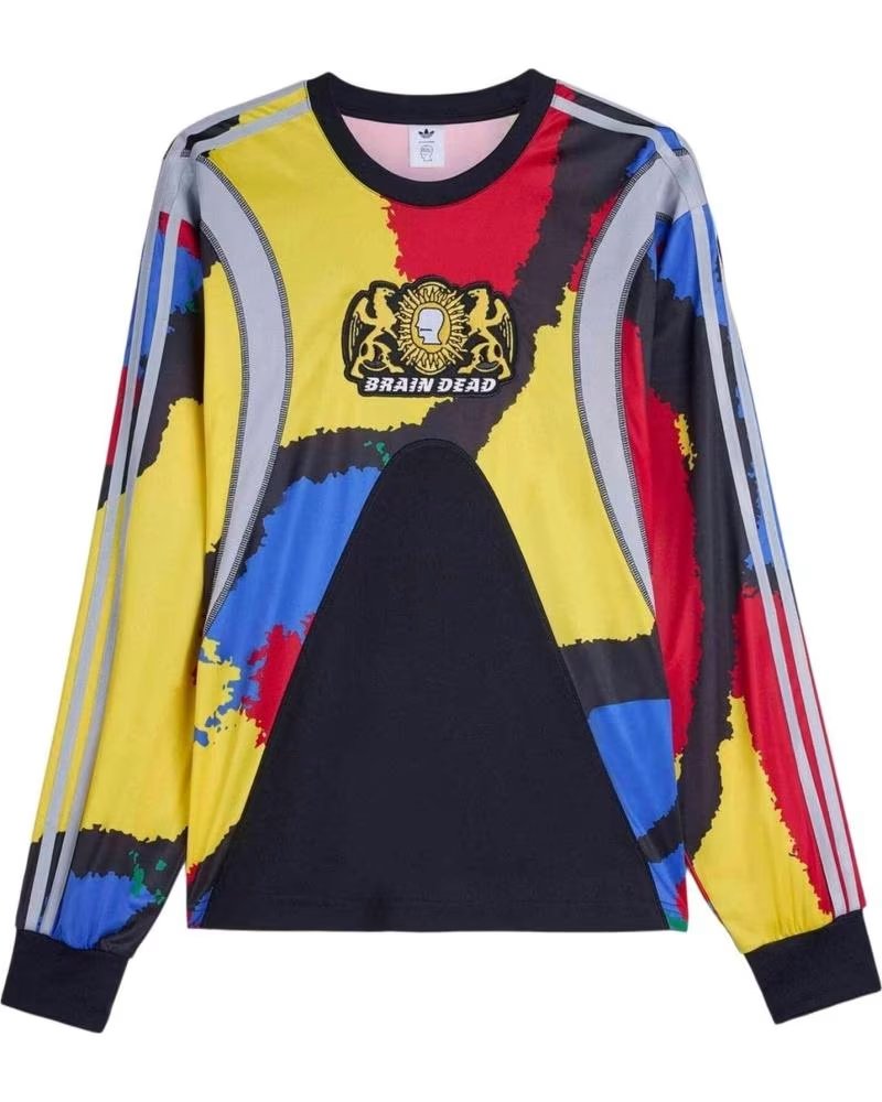 ADIDAS MAGLIA A MANICHE LUNGHE JY7958 MULTICOLORE
