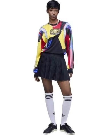 ADIDAS MAGLIA A MANICHE LUNGHE JY7958 MULTICOLORE