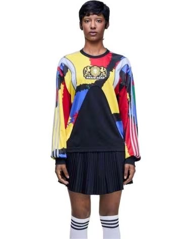 ADIDAS MAGLIA A MANICHE LUNGHE JY7958 MULTICOLORE