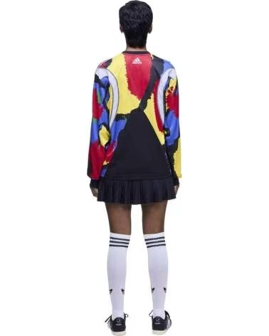 ADIDAS MAGLIA A MANICHE LUNGHE JY7958 MULTICOLORE
