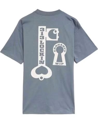 CARHARTT WIP T-SHIRT I036230-3ITXX BLU