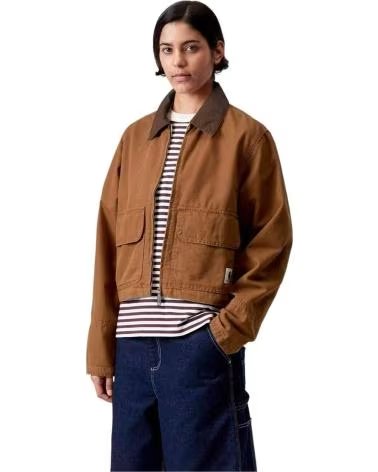 CARHARTT WIP GIACCA I036512-00SGD MARRONE