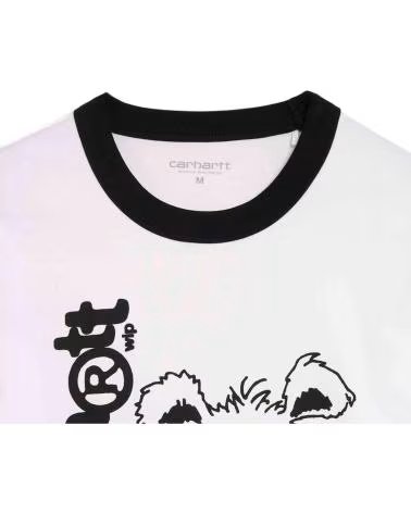 CARHARTT WIP T-SHIRT I036392-00AXX À MANCHES COURTES IMPRIMÉ