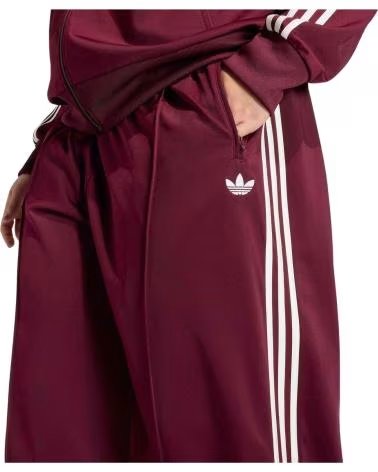 ADIDAS PANTALON DE CHANDAL KG3702 EN ROJO PARA MUJER