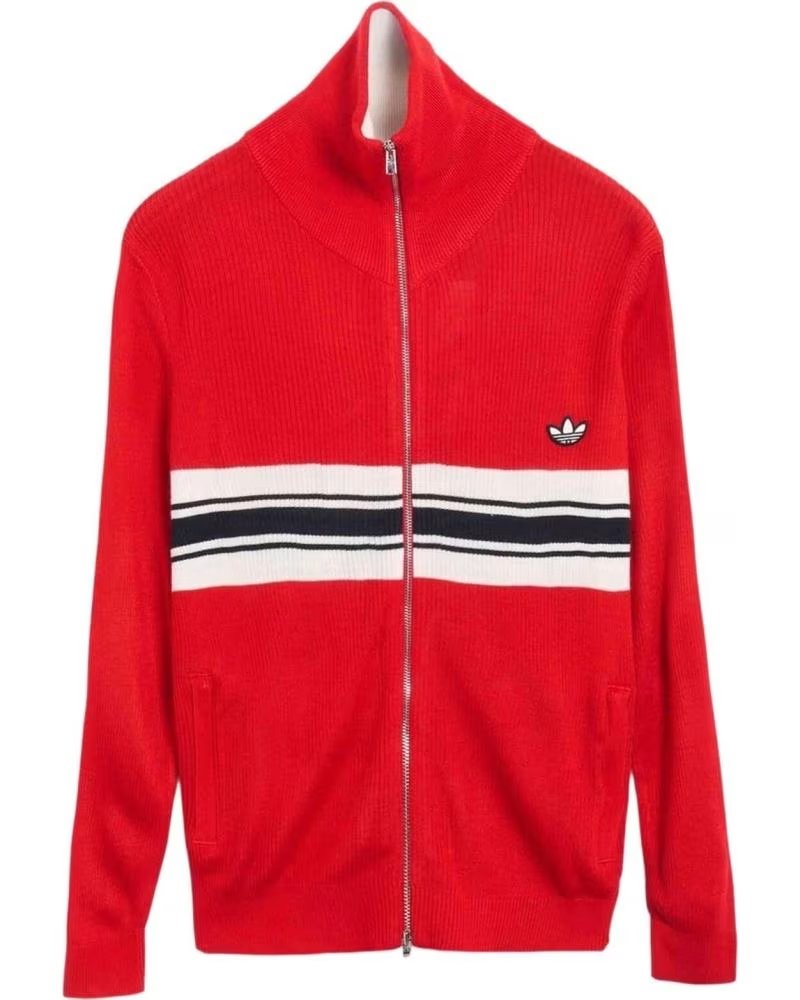 ADIDAS CHAQUETA DE CHÁNDAL KB2294 ROJA UNISEX