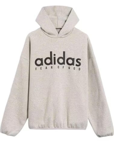 ADIDAS SUDADERA CON CAPUCHA JZ7367 GRIS