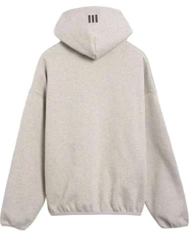 ADIDAS SUDADERA CON CAPUCHA JZ7367 GRIS