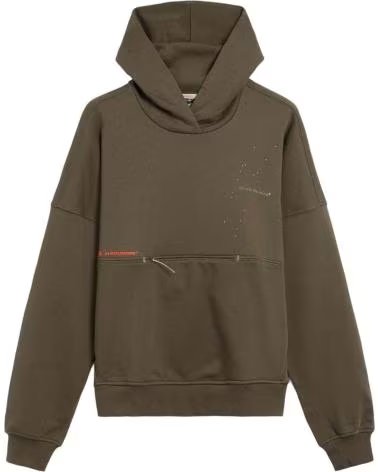 ADIDAS FELPA CON CAPPUCCIO JM1208 VERDE
