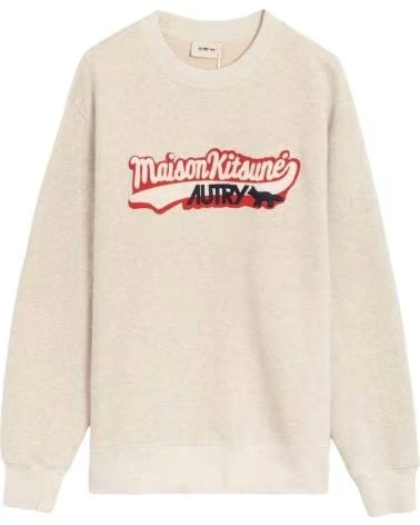 AUTRY SUDADERA SWPXMK1M UNISEX BEIGE