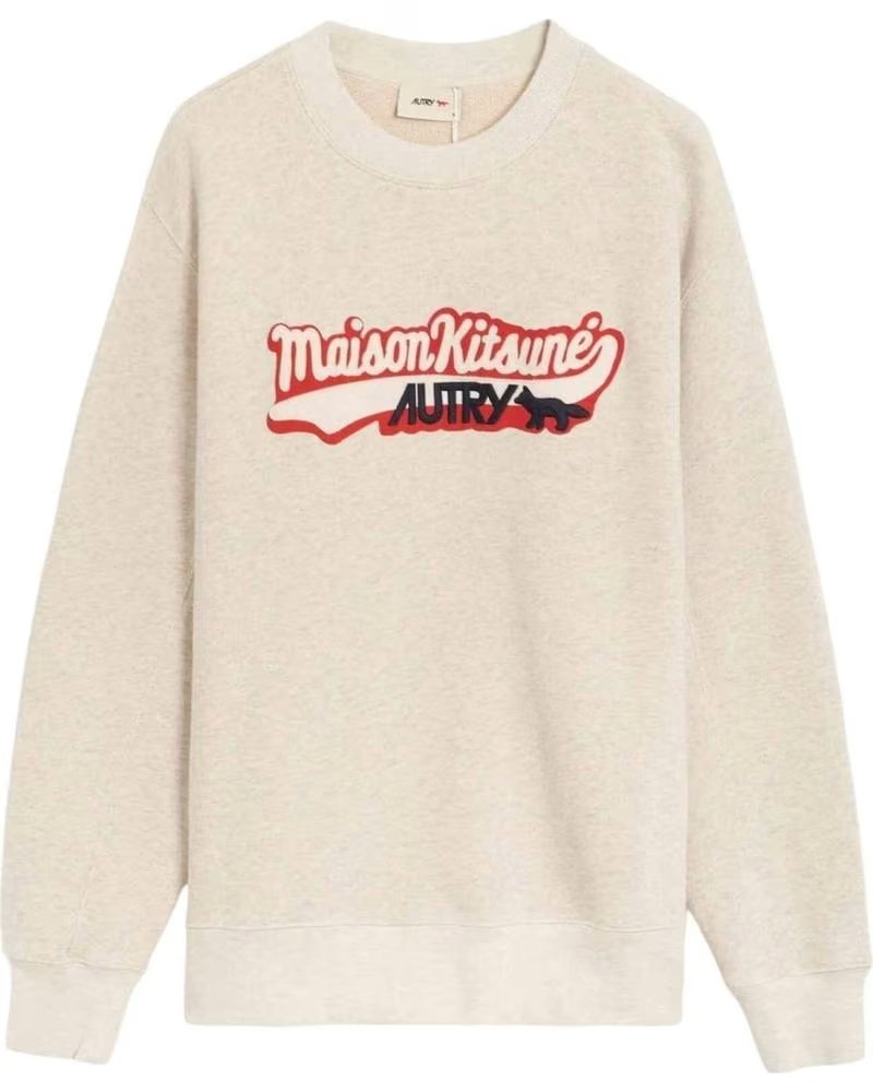 AUTRY SUDADERA SWPXMK1M UNISEX BEIGE