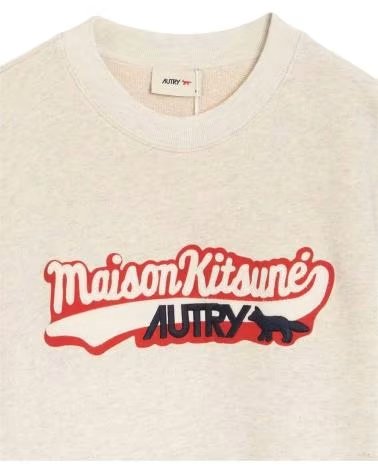 AUTRY SUDADERA SWPXMK1M UNISEX BEIGE