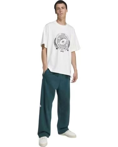 ADIDAS MAGLIETTA KG4649 A MANICHE CORTE BIANCA