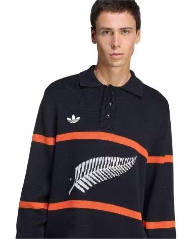 ADIDAS LANGARM-POLOSHIRT KG4640 SCHWARZ