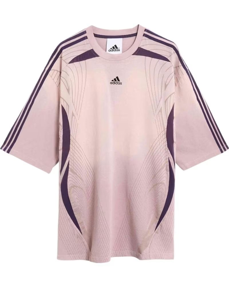 ADIDAS MAGLIETTA A MANICHE CORTE KE9808 ROSA DONNA