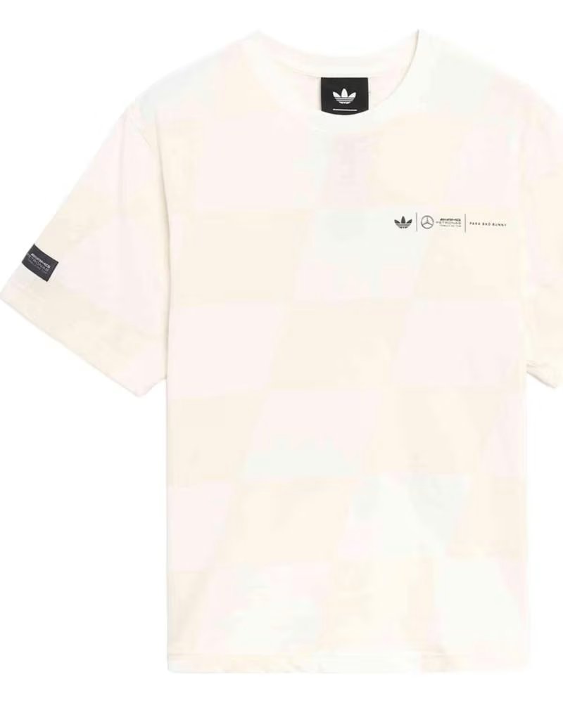 ADIDAS T-SHIRT A MANICHE CORTE KD7593 BIANCA UNISEX