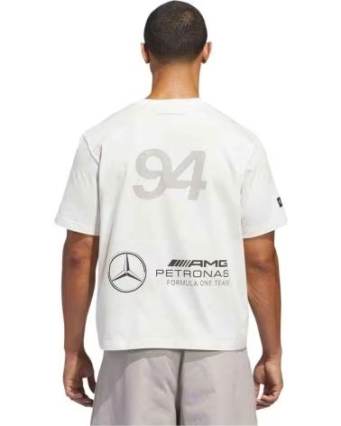 ADIDAS T-SHIRT A MANICHE CORTE KD7593 BIANCA UNISEX