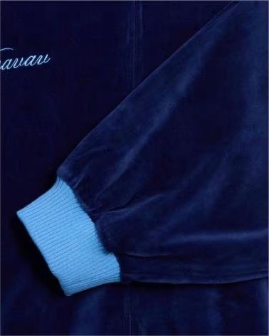 ADIDAS GIACCA KD1492 IN VELLUTO BLU