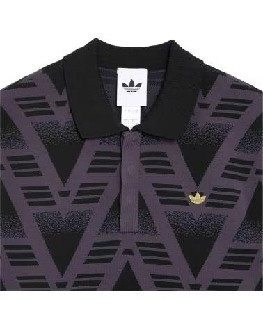ADIDAS POLO KC9096 A MANICHE CORTE STAMPATA
