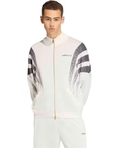 ADIDAS CHAQUETA KC9087 EN BLANCO PARA HOMBRE