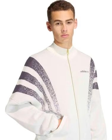ADIDAS CHAQUETA KC9087 EN BLANCO PARA HOMBRE