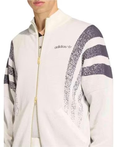 ADIDAS CHAQUETA KC9087 EN BLANCO PARA HOMBRE