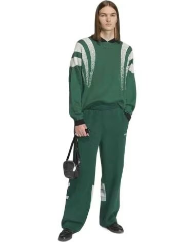 ADIDAS FELPA KC9064 VERDE UOMO