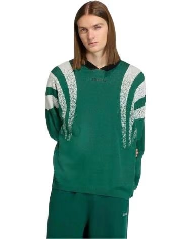 ADIDAS FELPA KC9064 VERDE UOMO