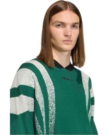ADIDAS FELPA KC9064 VERDE UOMO