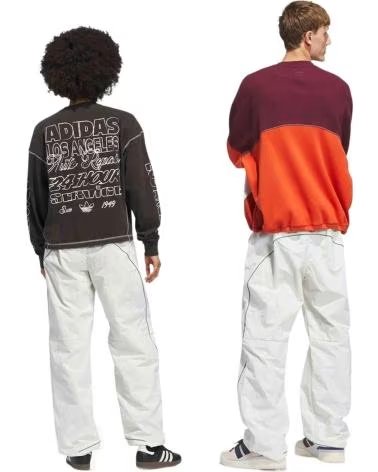 ADIDAS PANTALÓN DE CHÁNDAL KB7390 BLANCO