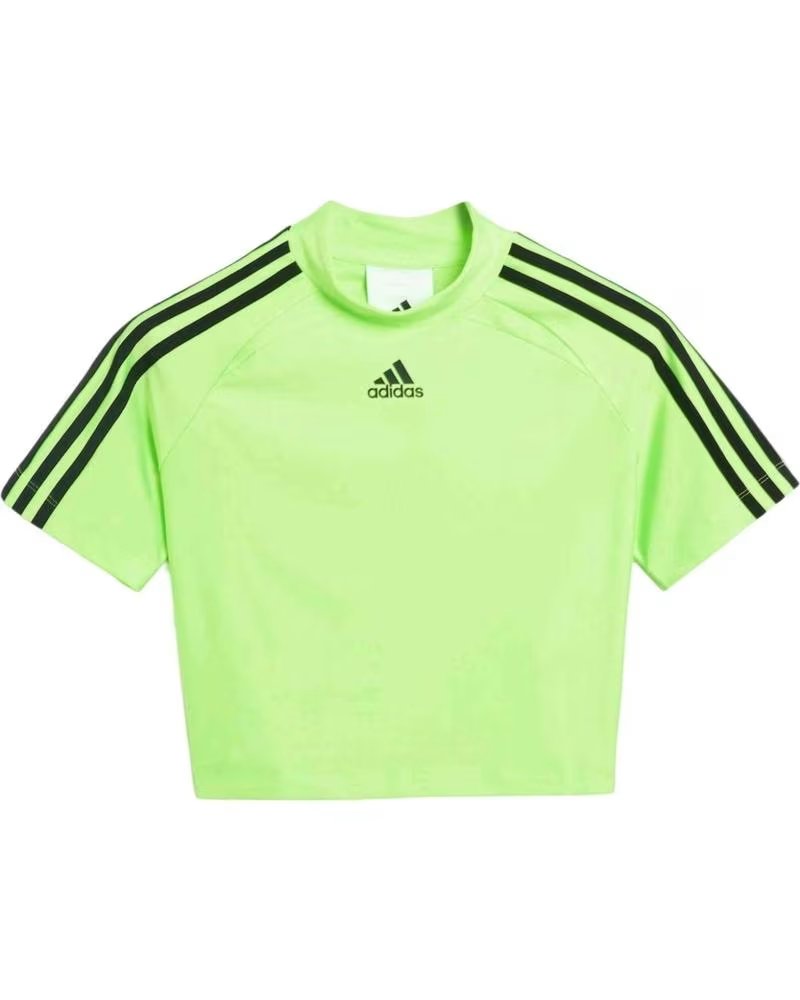 CAMISETA DE MANGA CURTA ADIDAS JZ8280 VERDE