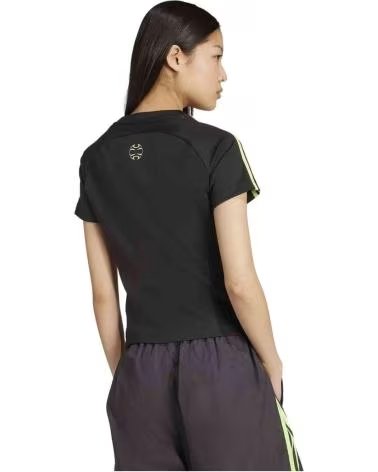 ADIDAS MAGLIETTA SPORTIVA JZ6709 NERA DA DONNA