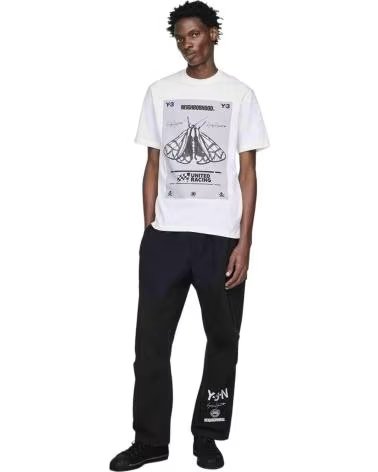ADIDAS CAMISETA JX7437 MANGA CORTA ESTAMPADA BLANCO HOMBRE