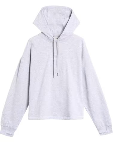 ADIDAS FELPA CON CAPPUCCIO JX6132 GRIGIA UNISEX