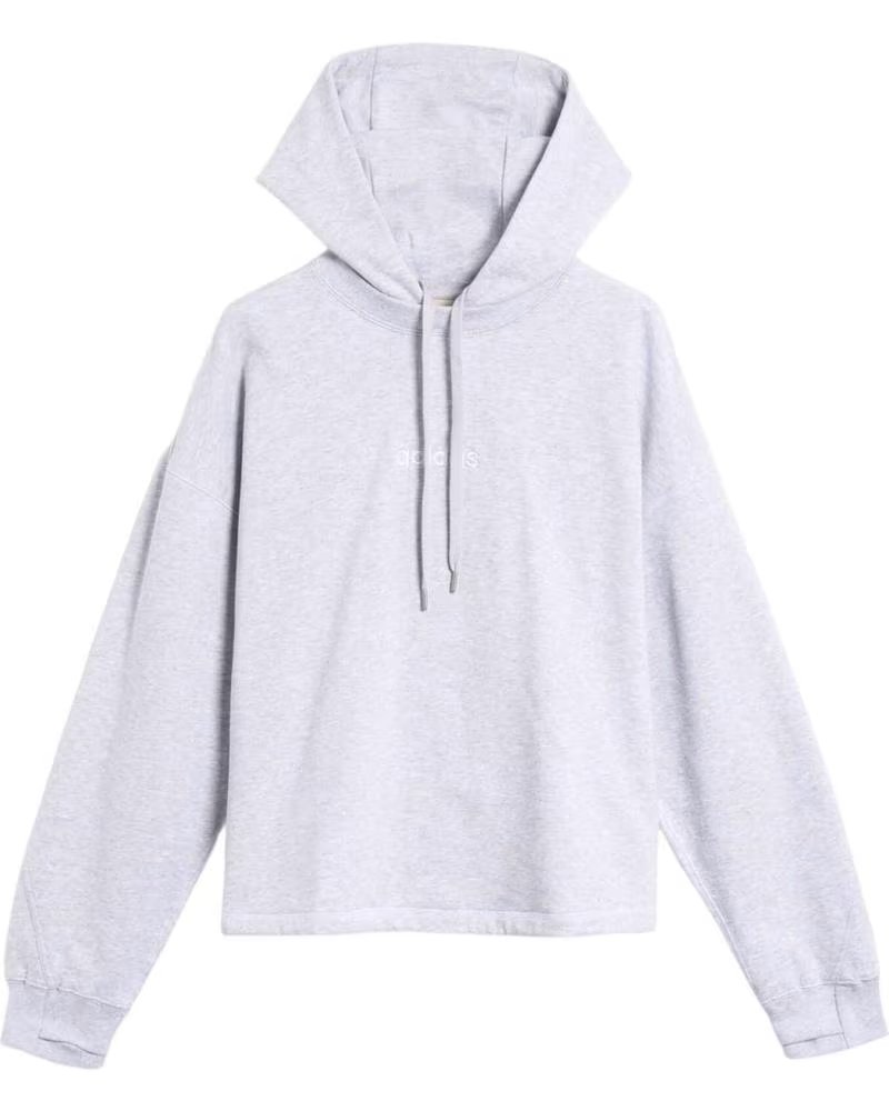 ADIDAS FELPA CON CAPPUCCIO JX6132 GRIGIA UNISEX