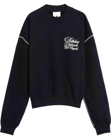 ADIDAS SWEAT-SHIRT JX6129 NOIR UNISEXE