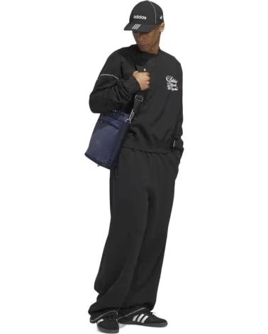 ADIDAS SWEAT-SHIRT JX6129 NOIR UNISEXE