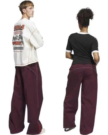 ADIDAS CALÇAS DE FATO DE TREINO JX3800 CASTANHAS UNISSEXO