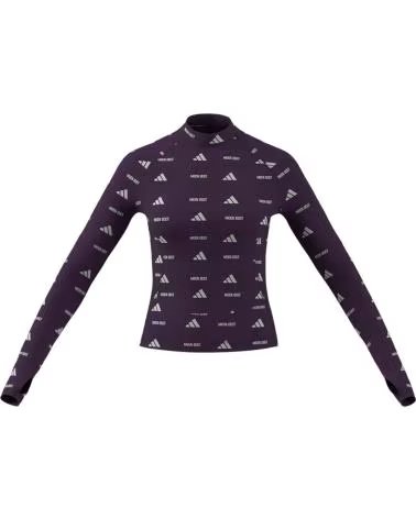 ADIDAS CAMISETA DE MANGA LARGA JM1104 MORADA PARA MUJER